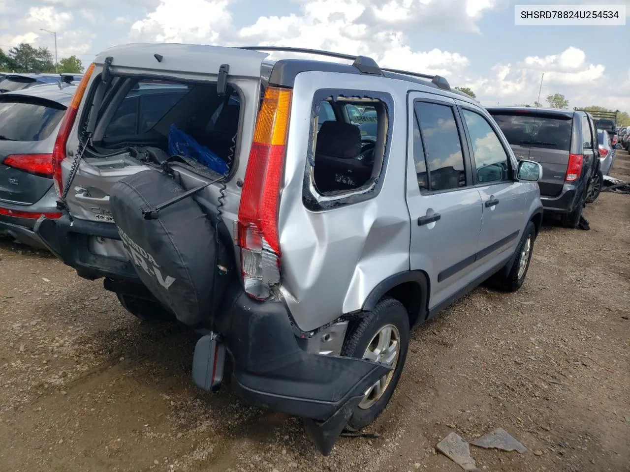 2004 Honda Cr-V Ex VIN: SHSRD78824U254534 Lot: 67187884