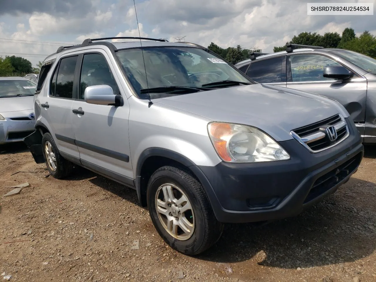 2004 Honda Cr-V Ex VIN: SHSRD78824U254534 Lot: 67187884