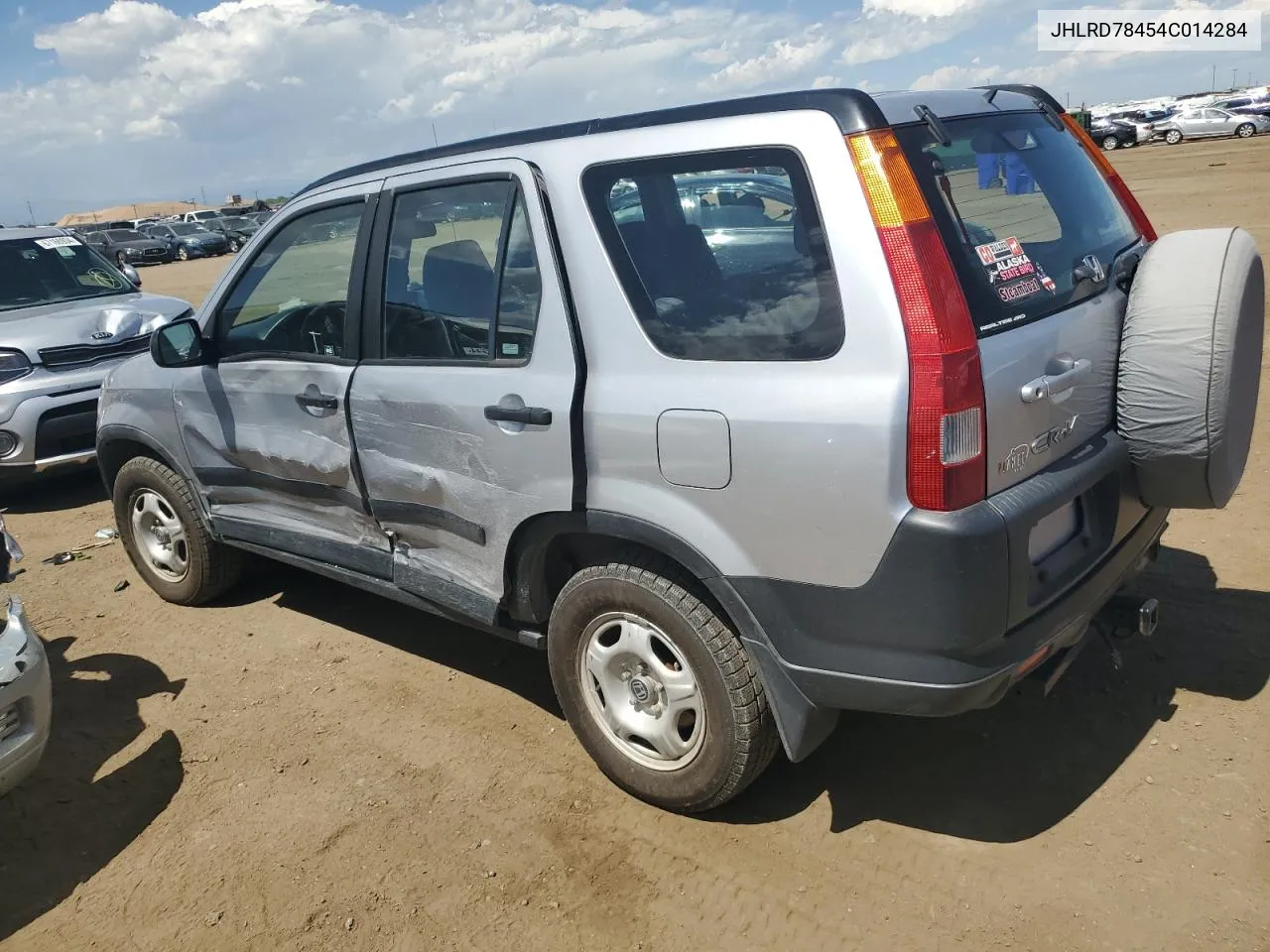 2004 Honda Cr-V Lx VIN: JHLRD78454C014284 Lot: 67260214