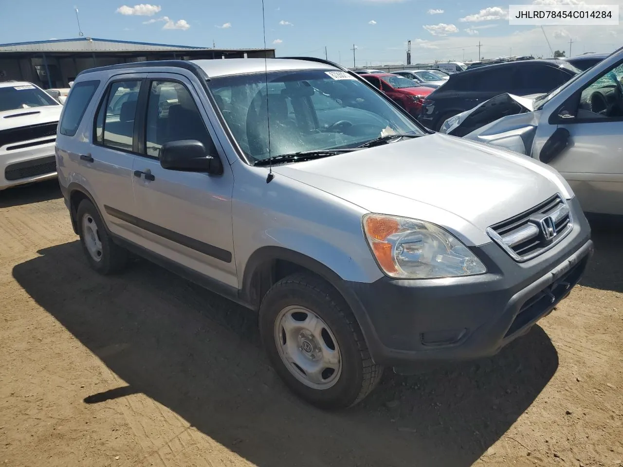 2004 Honda Cr-V Lx VIN: JHLRD78454C014284 Lot: 67260214