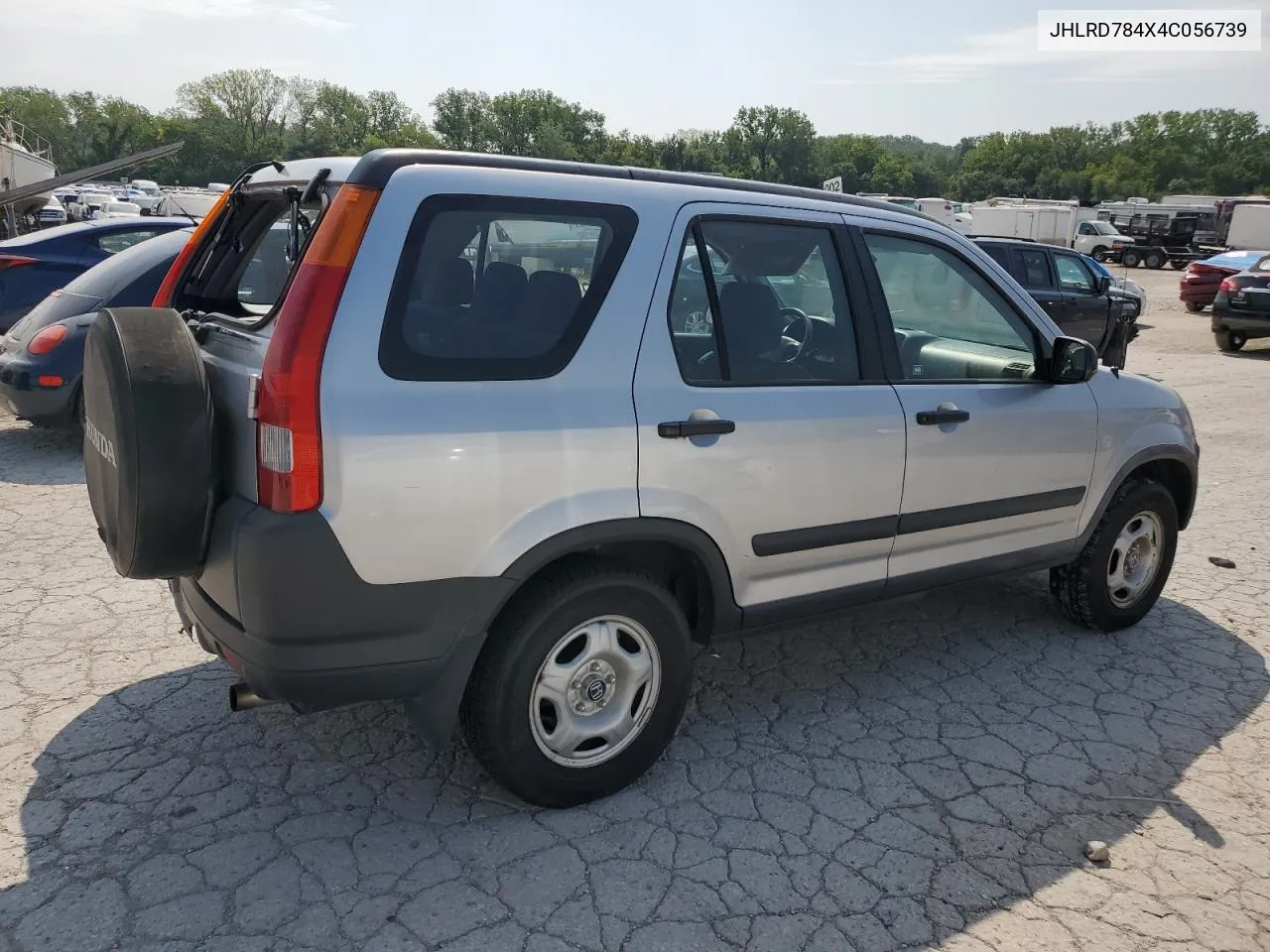 2004 Honda Cr-V Lx VIN: JHLRD784X4C056739 Lot: 68028184