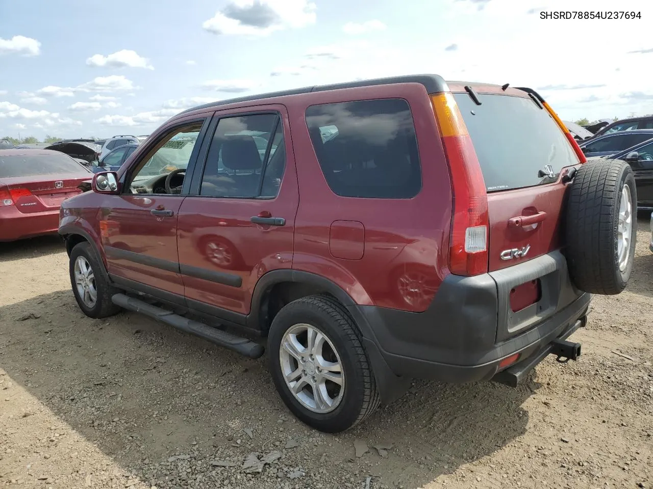 SHSRD78854U237694 2004 Honda Cr-V Ex