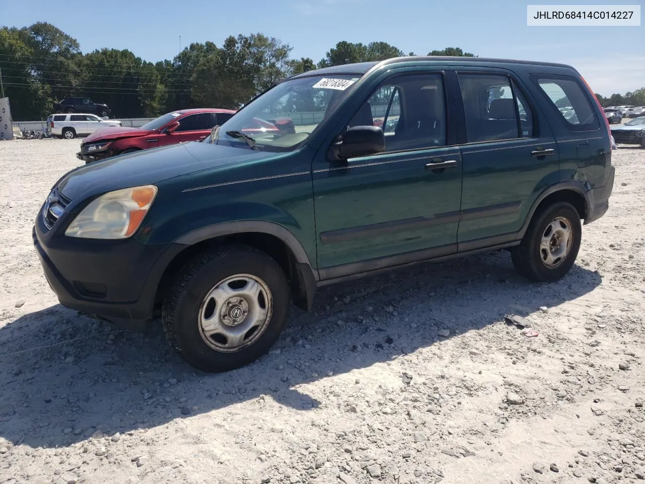 2004 Honda Cr-V Lx VIN: JHLRD68414C014227 Lot: 68218304