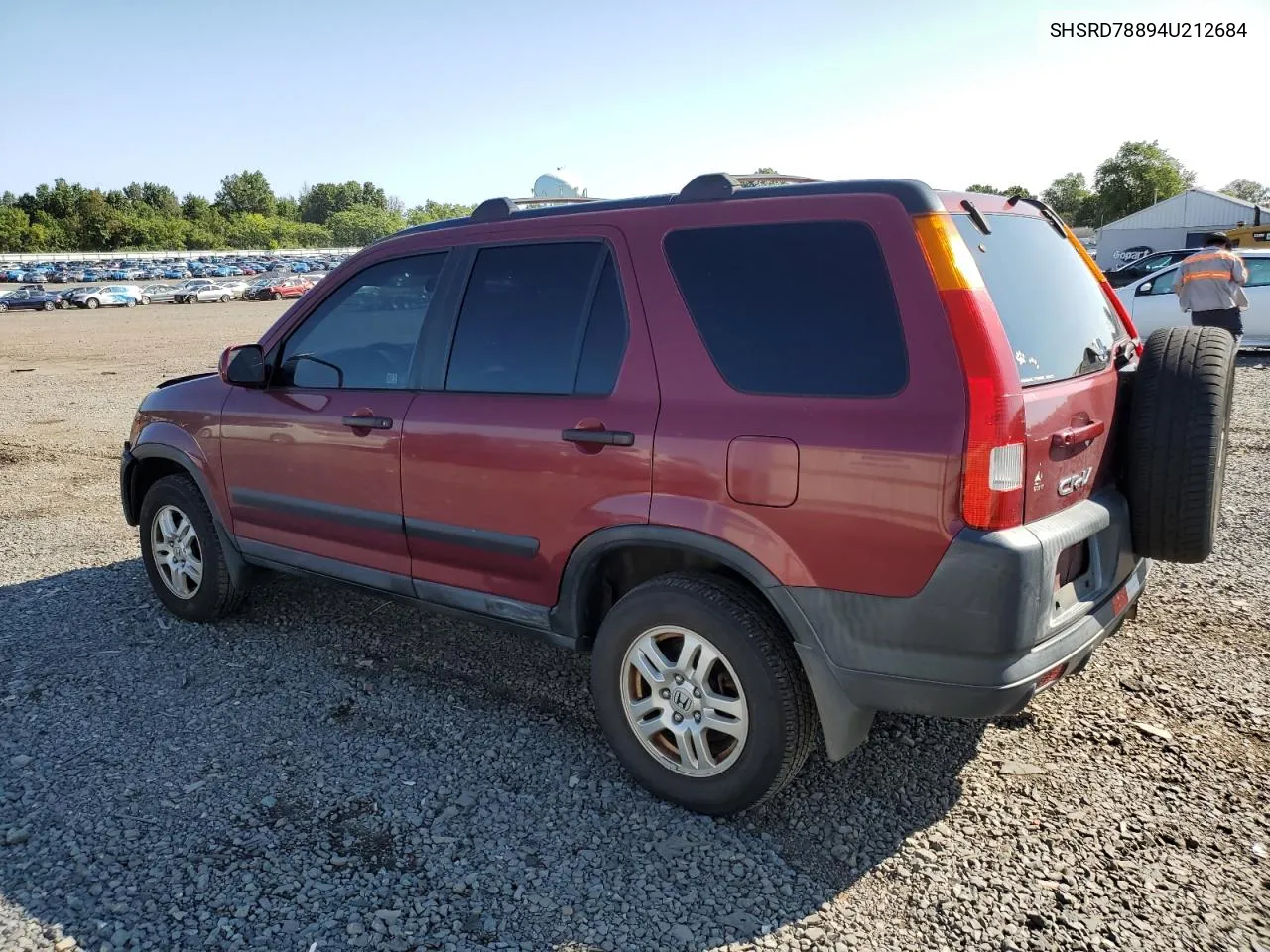 2004 Honda Cr-V Ex VIN: SHSRD78894U212684 Lot: 68345514