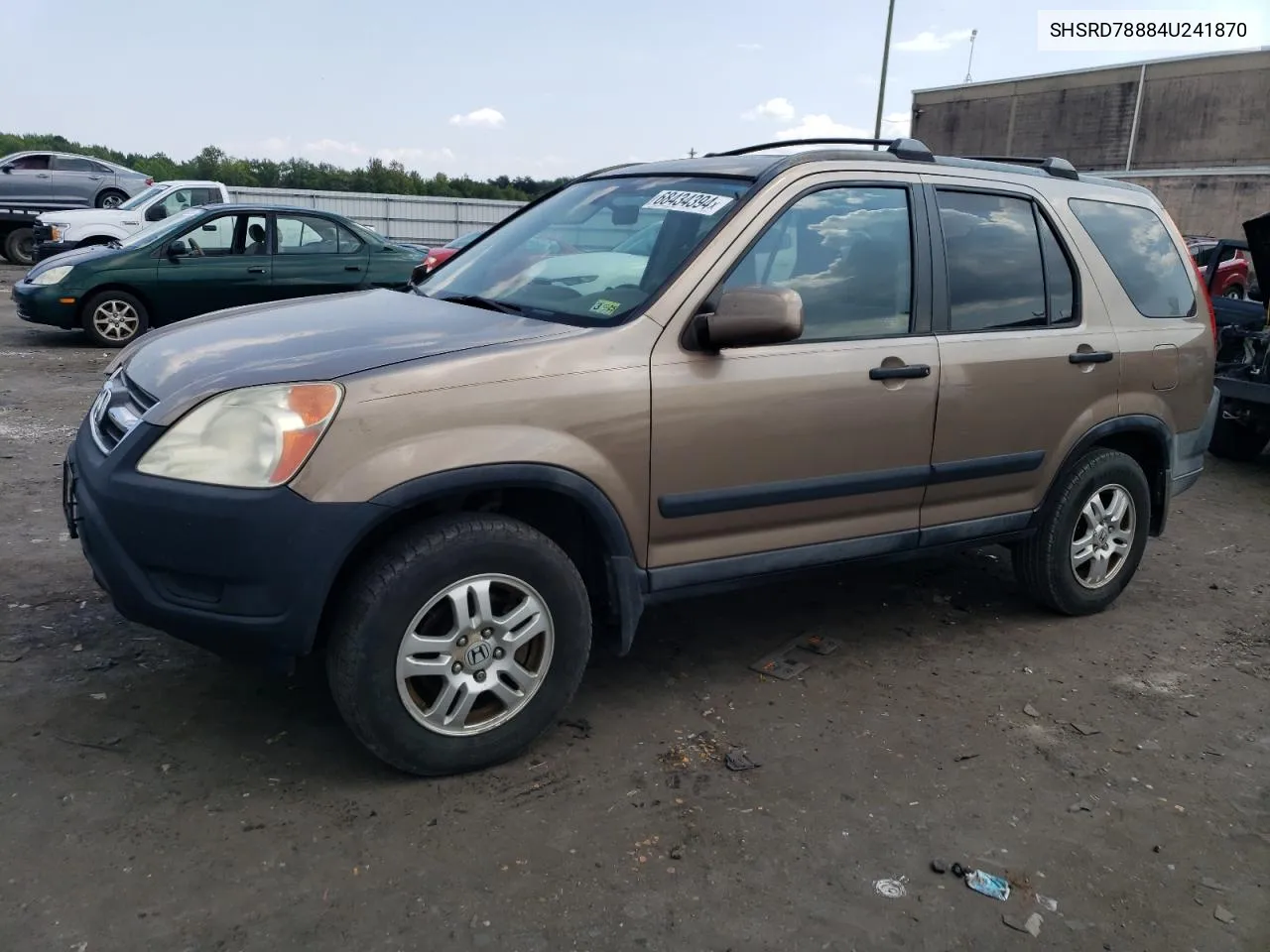 2004 Honda Cr-V Ex VIN: SHSRD78884U241870 Lot: 68434394