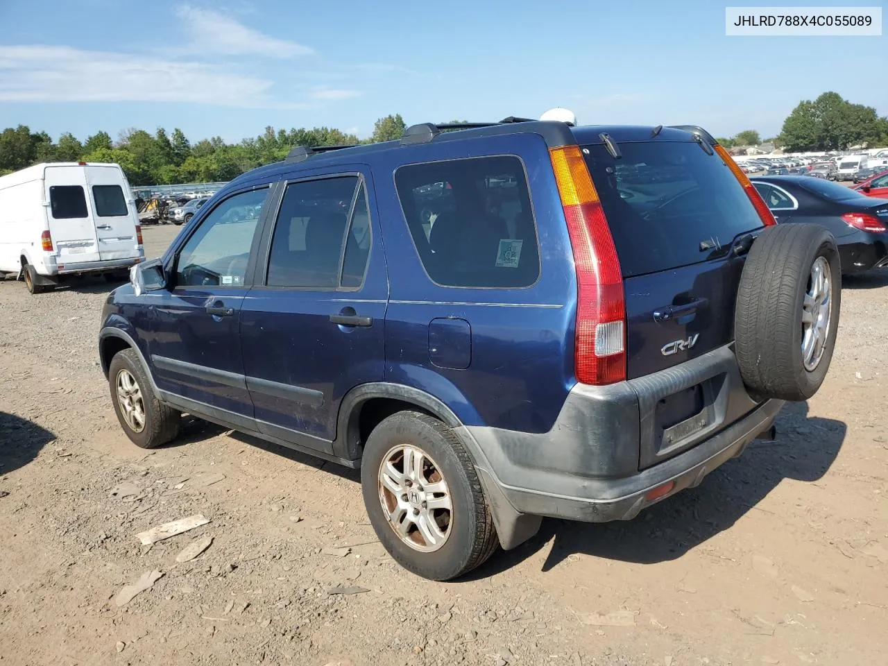 JHLRD788X4C055089 2004 Honda Cr-V Ex