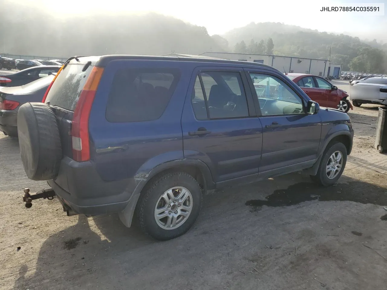 JHLRD78854C035591 2004 Honda Cr-V Ex