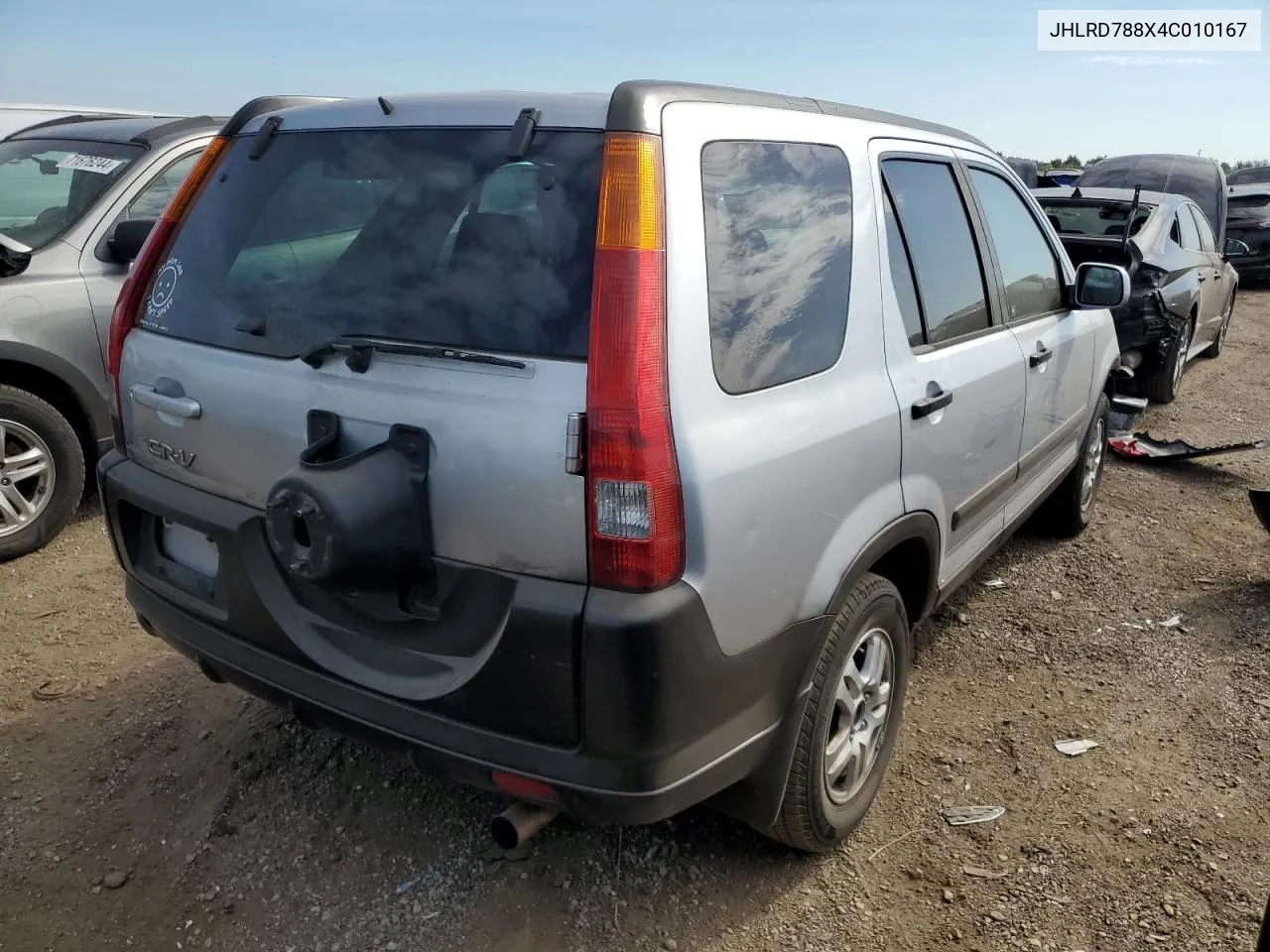 JHLRD788X4C010167 2004 Honda Cr-V Ex