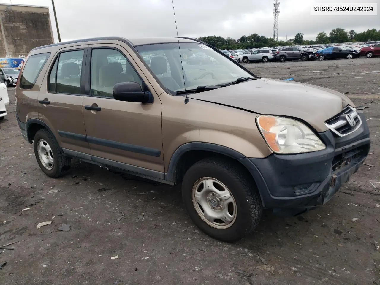 SHSRD78524U242924 2004 Honda Cr-V Lx