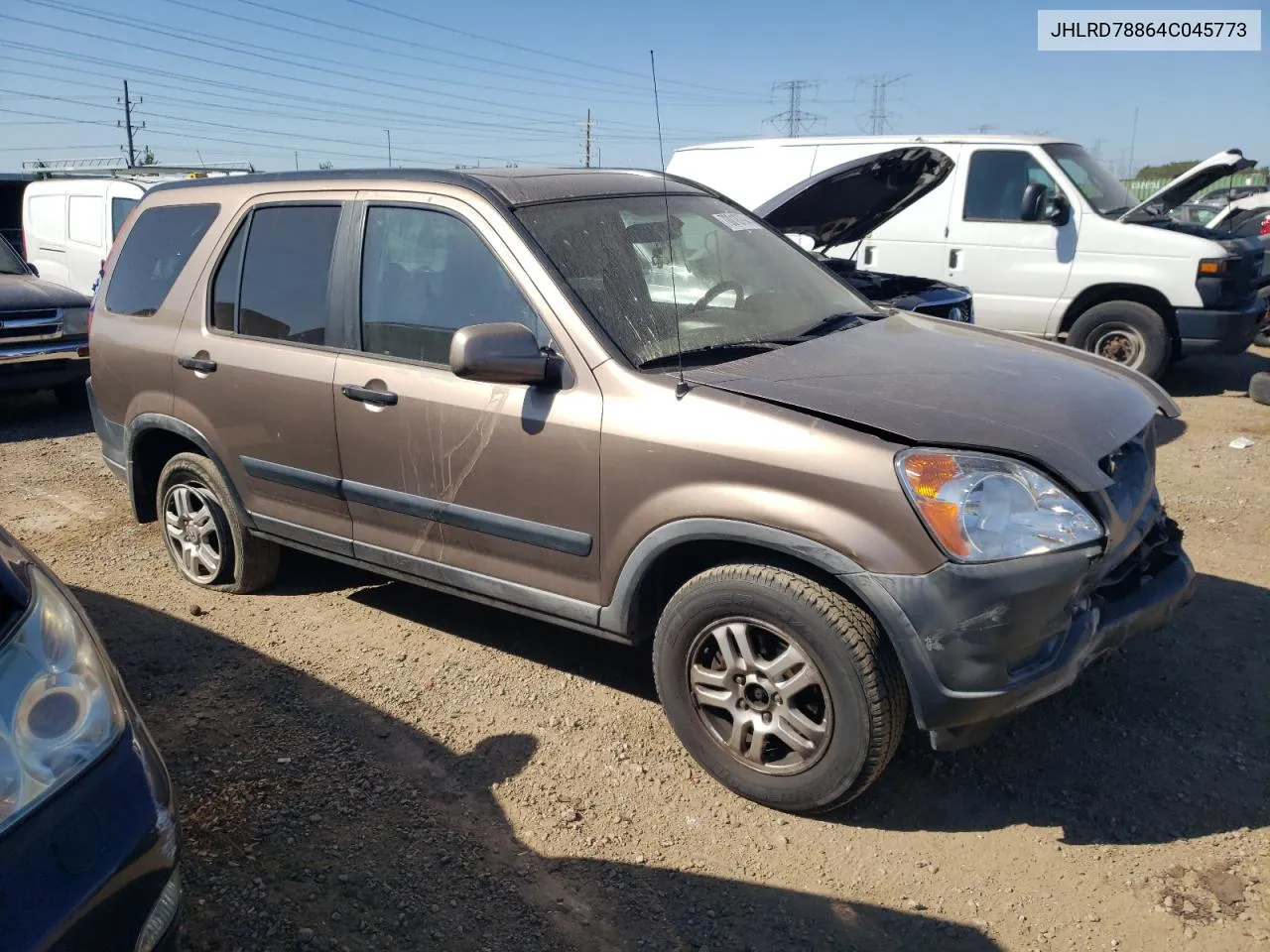 2004 Honda Cr-V Ex VIN: JHLRD78864C045773 Lot: 70018794