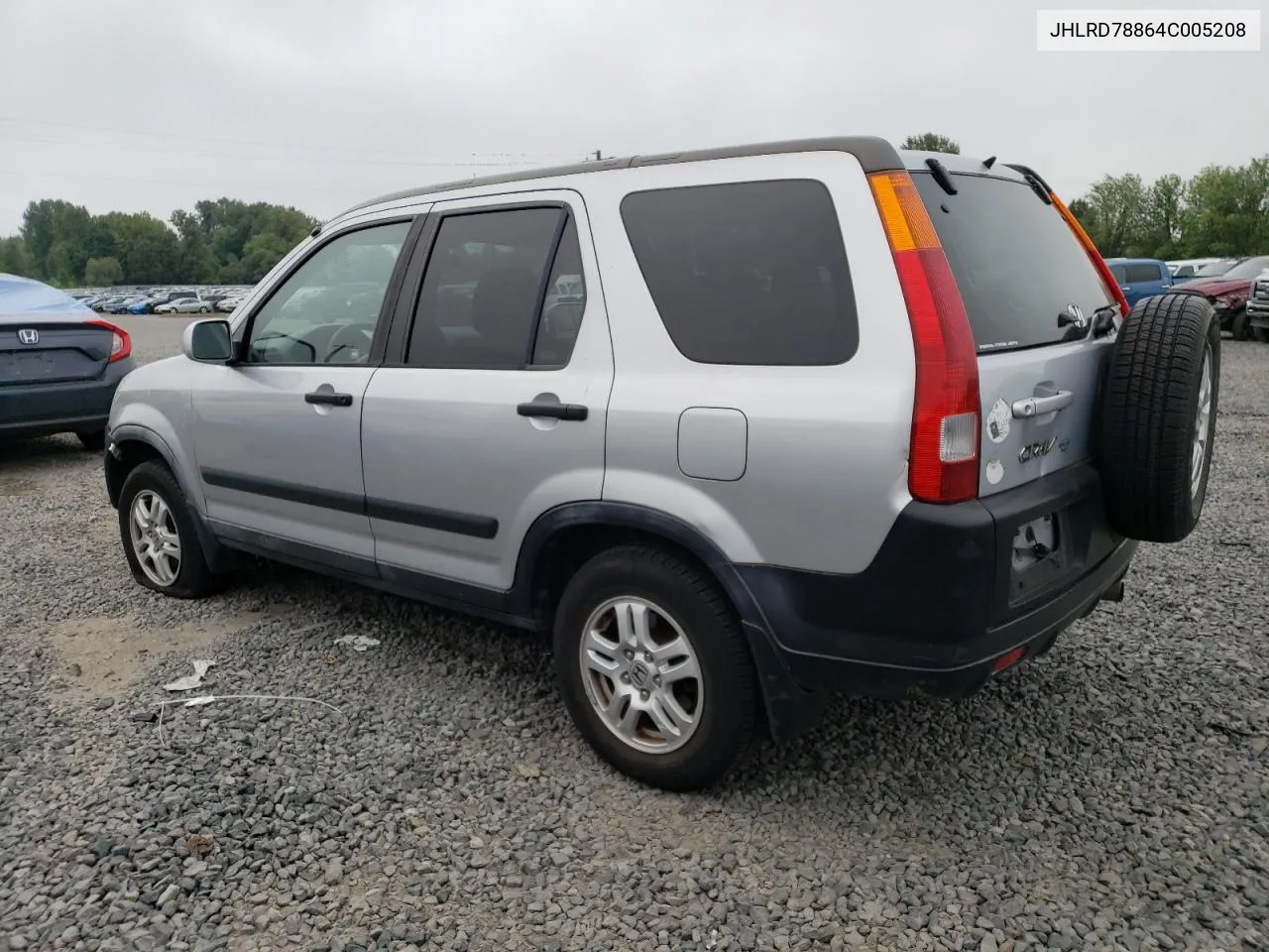 2004 Honda Cr-V Ex VIN: JHLRD78864C005208 Lot: 70142404