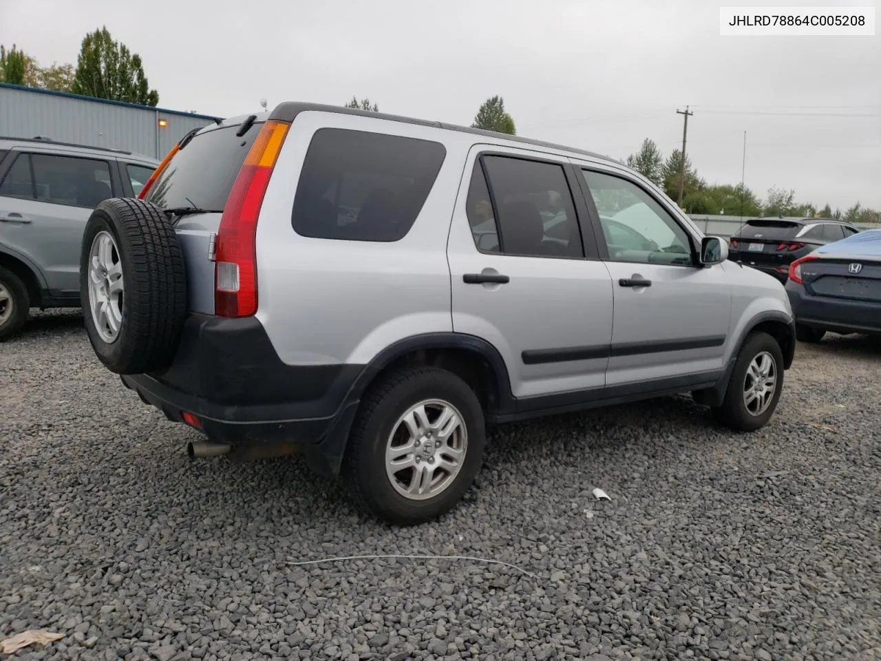 2004 Honda Cr-V Ex VIN: JHLRD78864C005208 Lot: 70142404