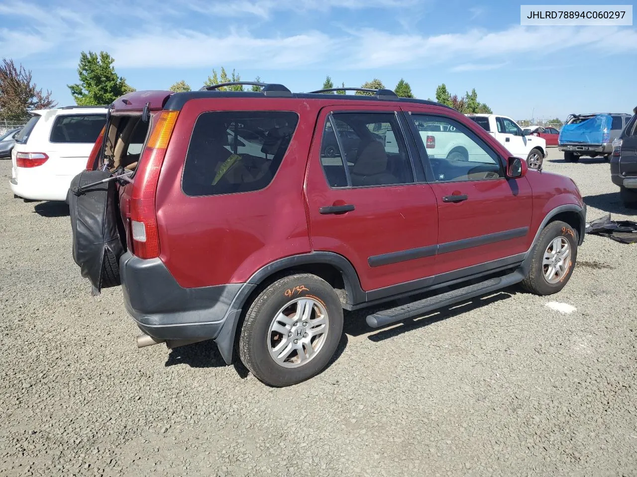 2004 Honda Cr-V Ex VIN: JHLRD78894C060297 Lot: 70535764