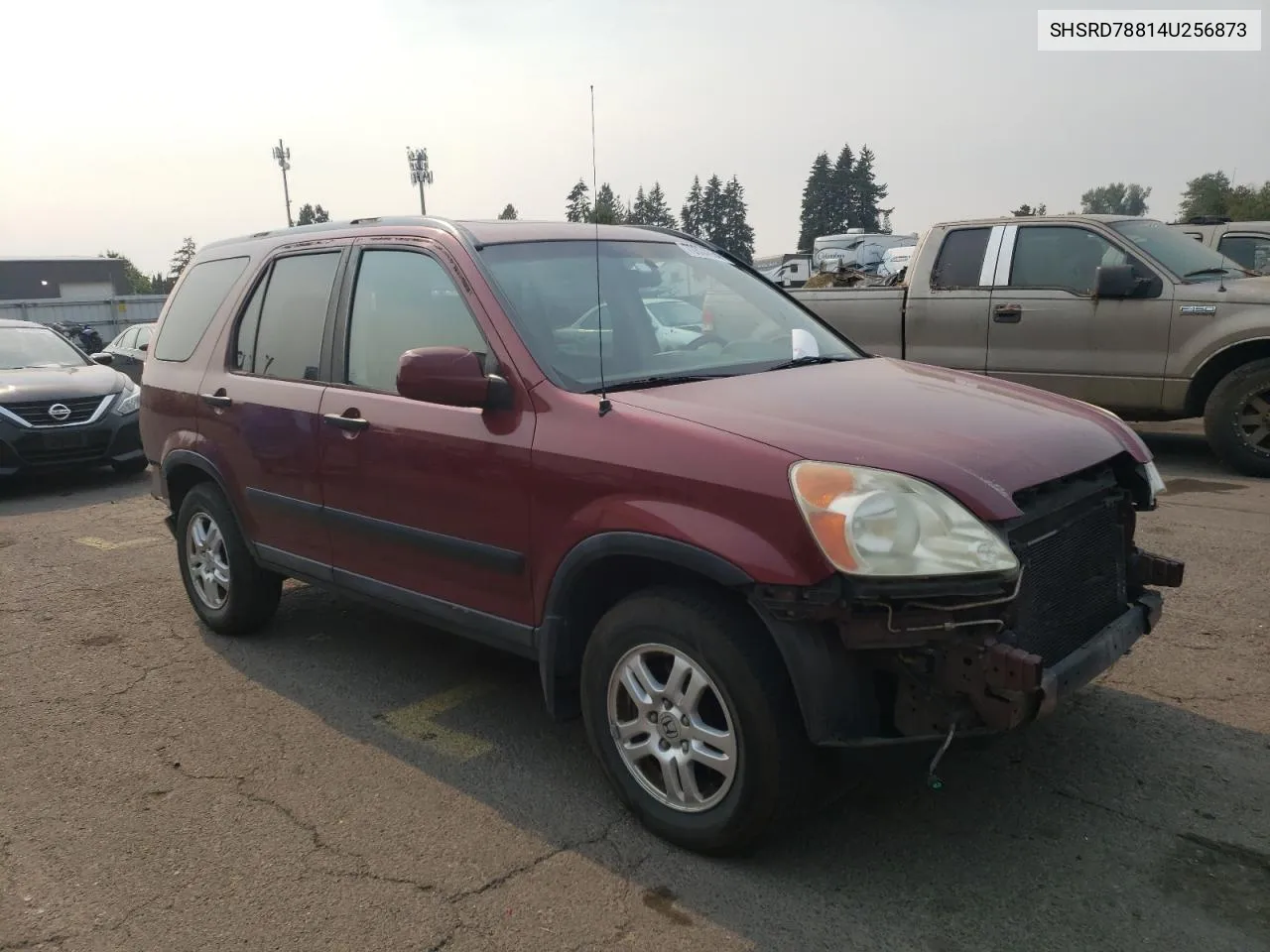 2004 Honda Cr-V Ex VIN: SHSRD78814U256873 Lot: 70804664