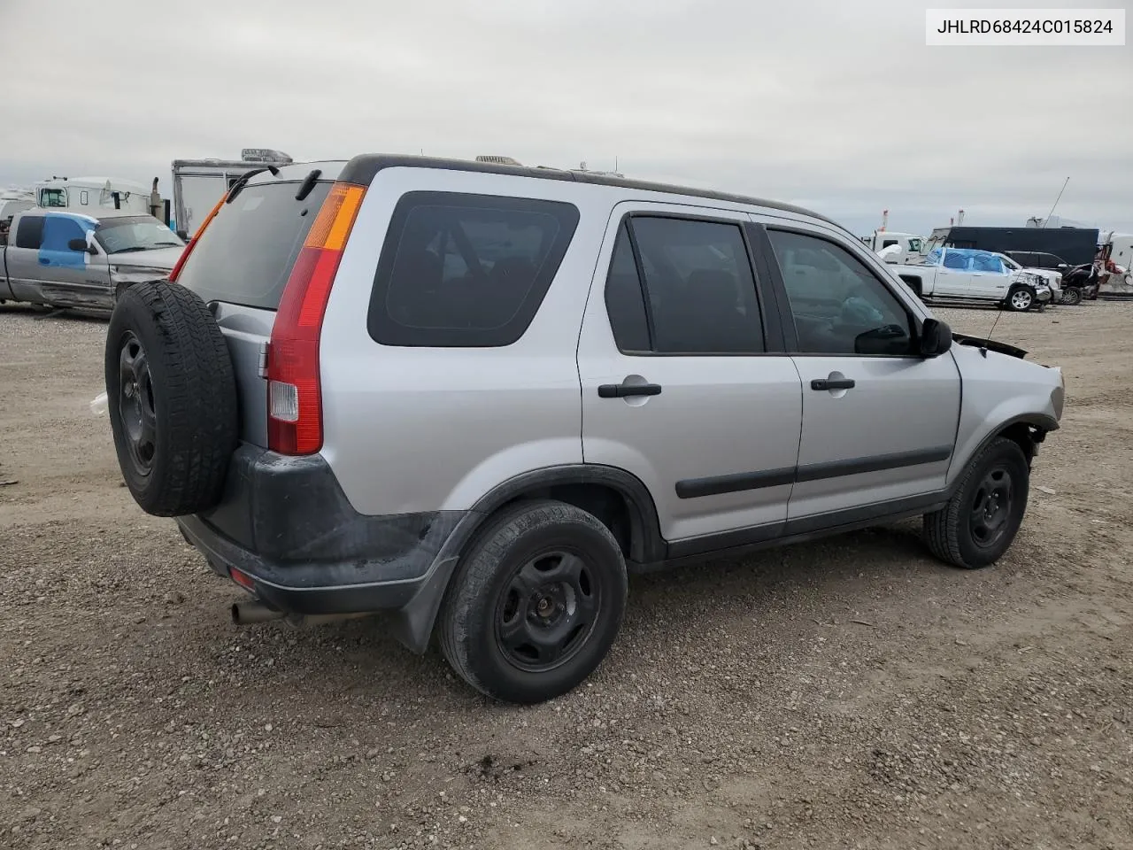 2004 Honda Cr-V Lx VIN: JHLRD68424C015824 Lot: 70814154