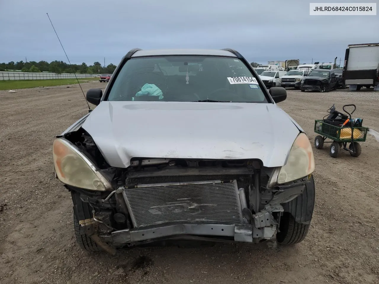 JHLRD68424C015824 2004 Honda Cr-V Lx