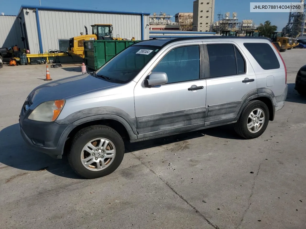 2004 Honda Cr-V Ex VIN: JHLRD78814C041260 Lot: 70992464