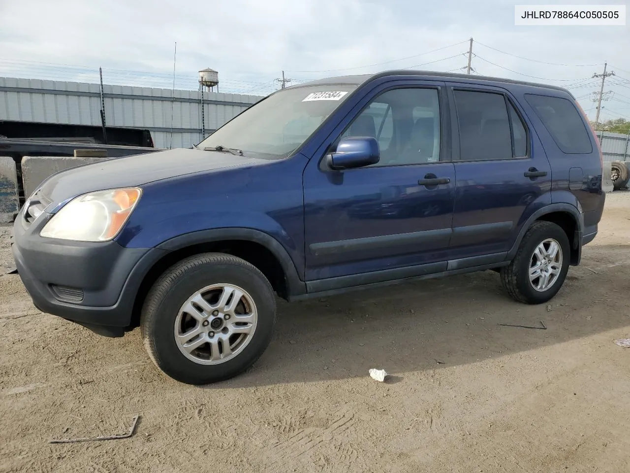 JHLRD78864C050505 2004 Honda Cr-V Ex