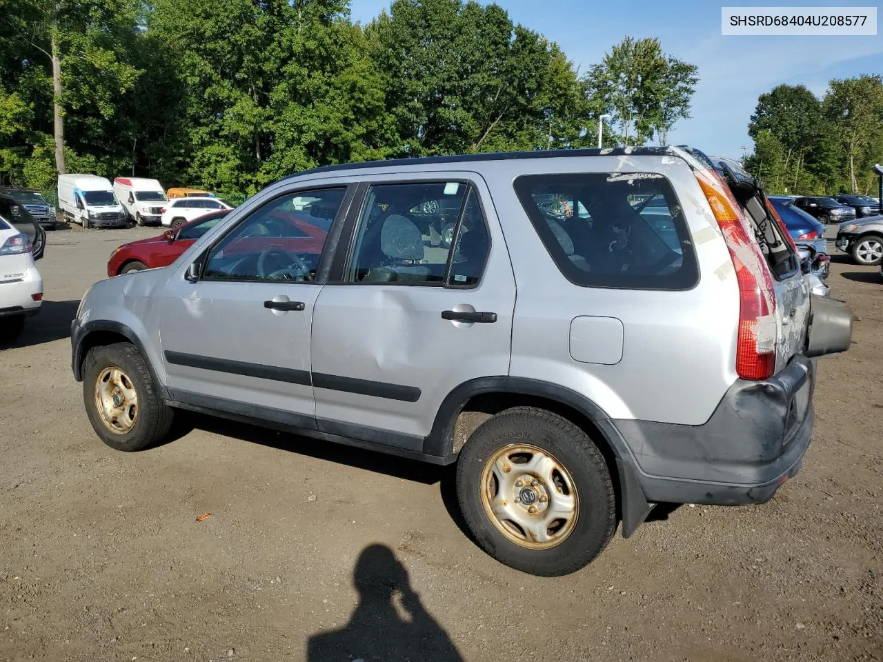 2004 Honda Cr-V Lx VIN: SHSRD68404U208577 Lot: 71430634