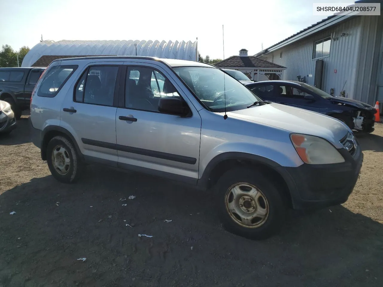 2004 Honda Cr-V Lx VIN: SHSRD68404U208577 Lot: 71430634