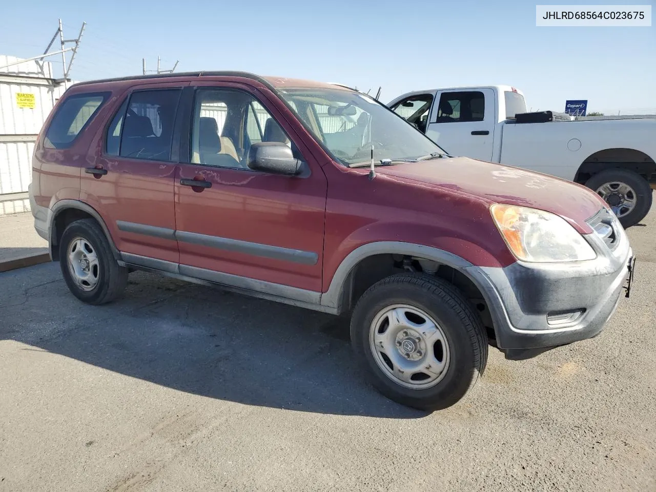 2004 Honda Cr-V Lx VIN: JHLRD68564C023675 Lot: 71674114