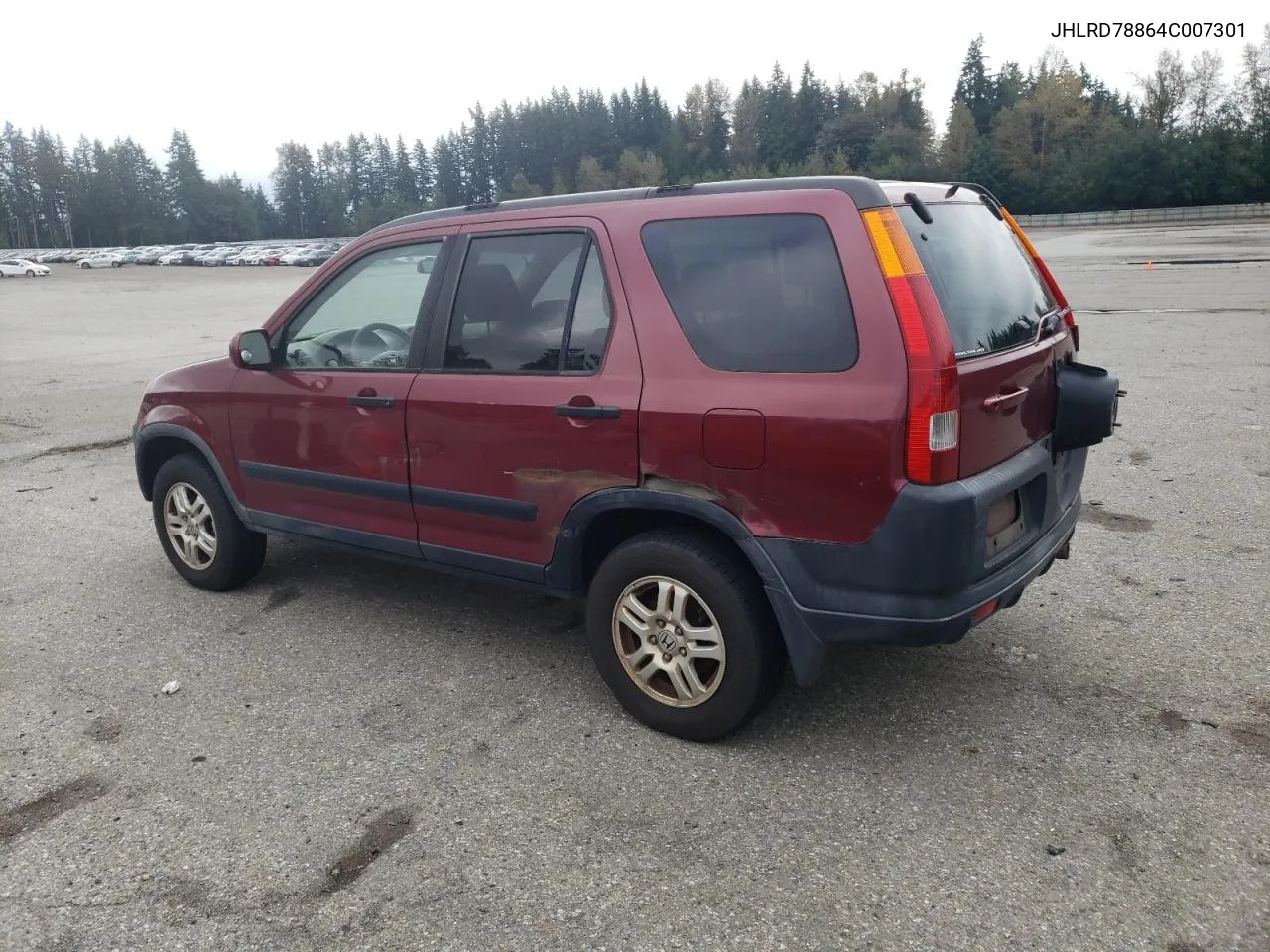 2004 Honda Cr-V Ex VIN: JHLRD78864C007301 Lot: 71686934