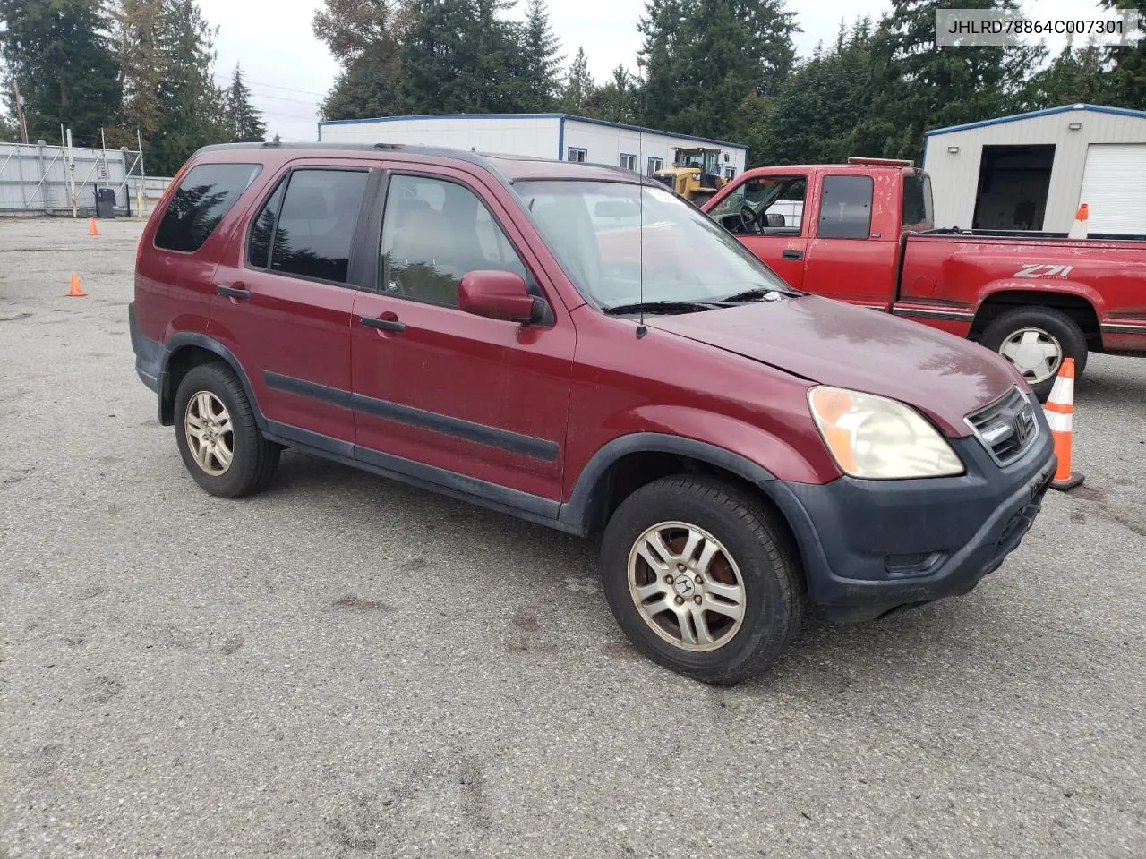 JHLRD78864C007301 2004 Honda Cr-V Ex