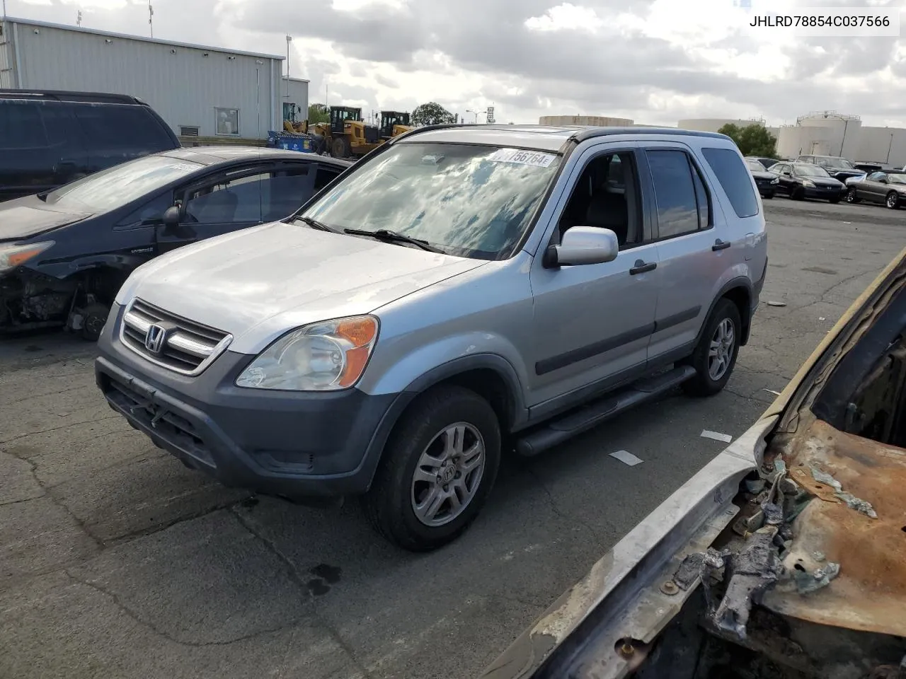 2004 Honda Cr-V Ex VIN: JHLRD78854C037566 Lot: 71756764