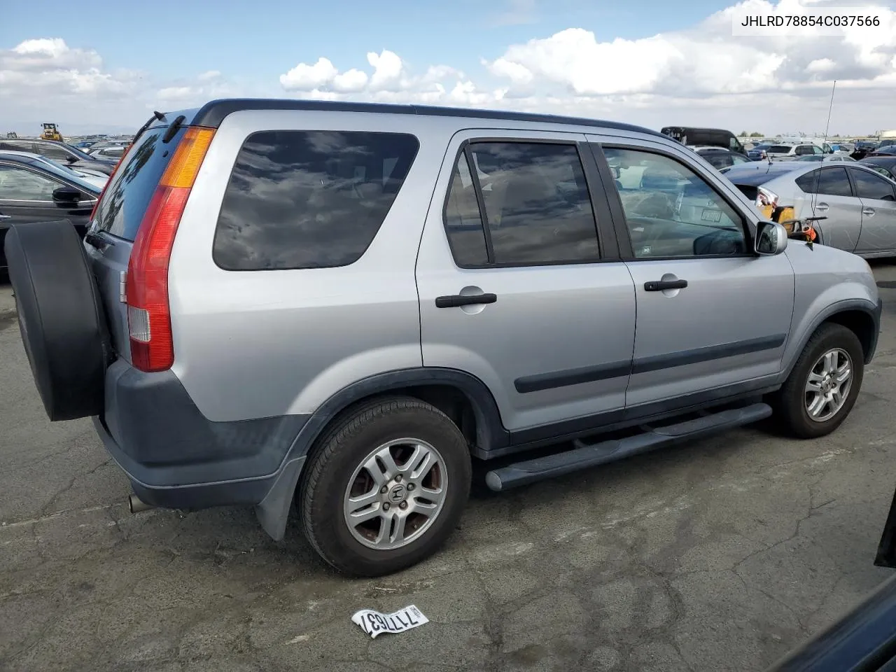 JHLRD78854C037566 2004 Honda Cr-V Ex