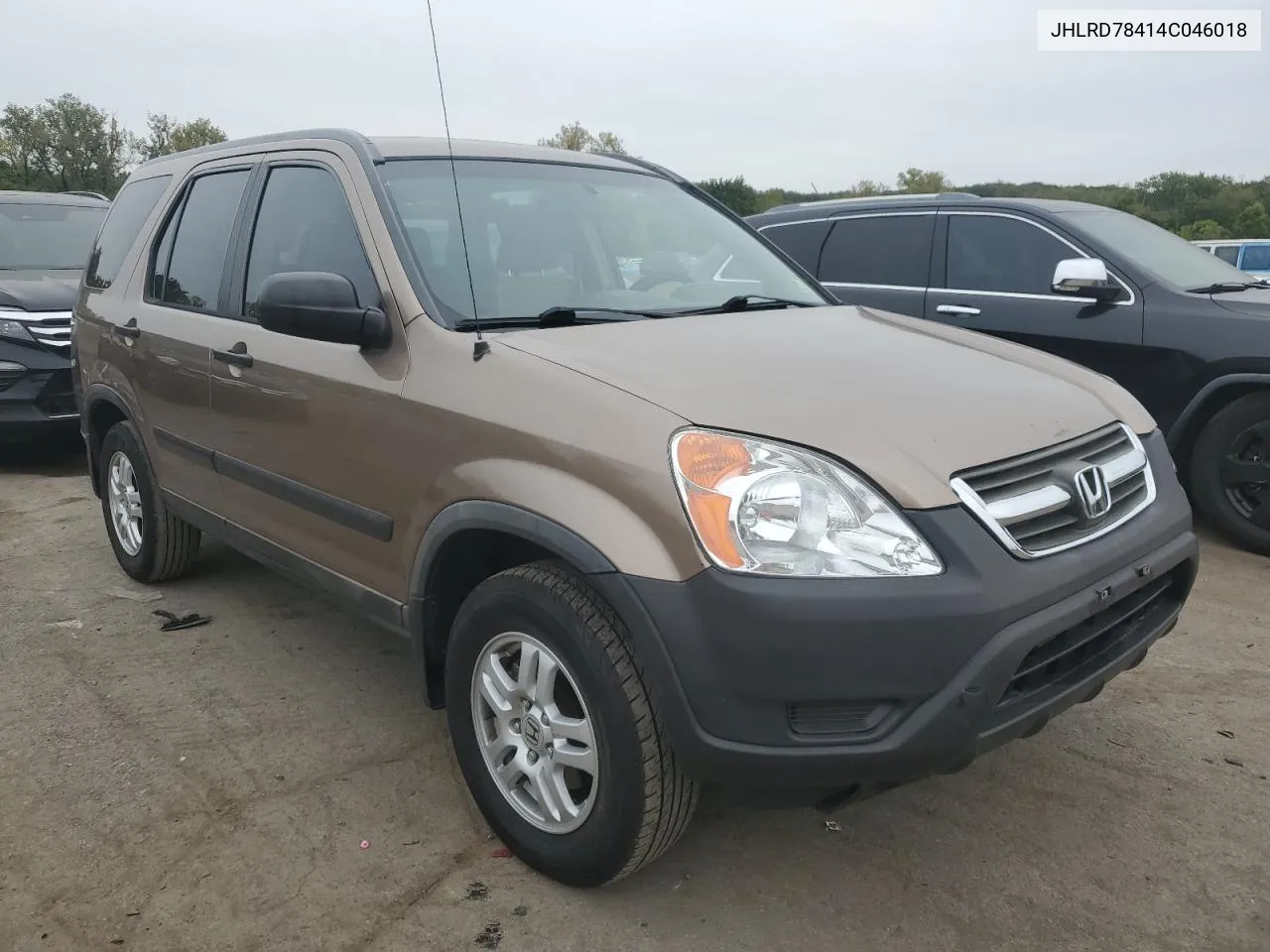 2004 Honda Cr-V Lx VIN: JHLRD78414C046018 Lot: 71994164