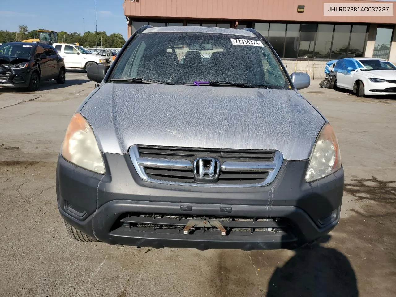 2004 Honda Cr-V Ex VIN: JHLRD78814C037287 Lot: 72314374