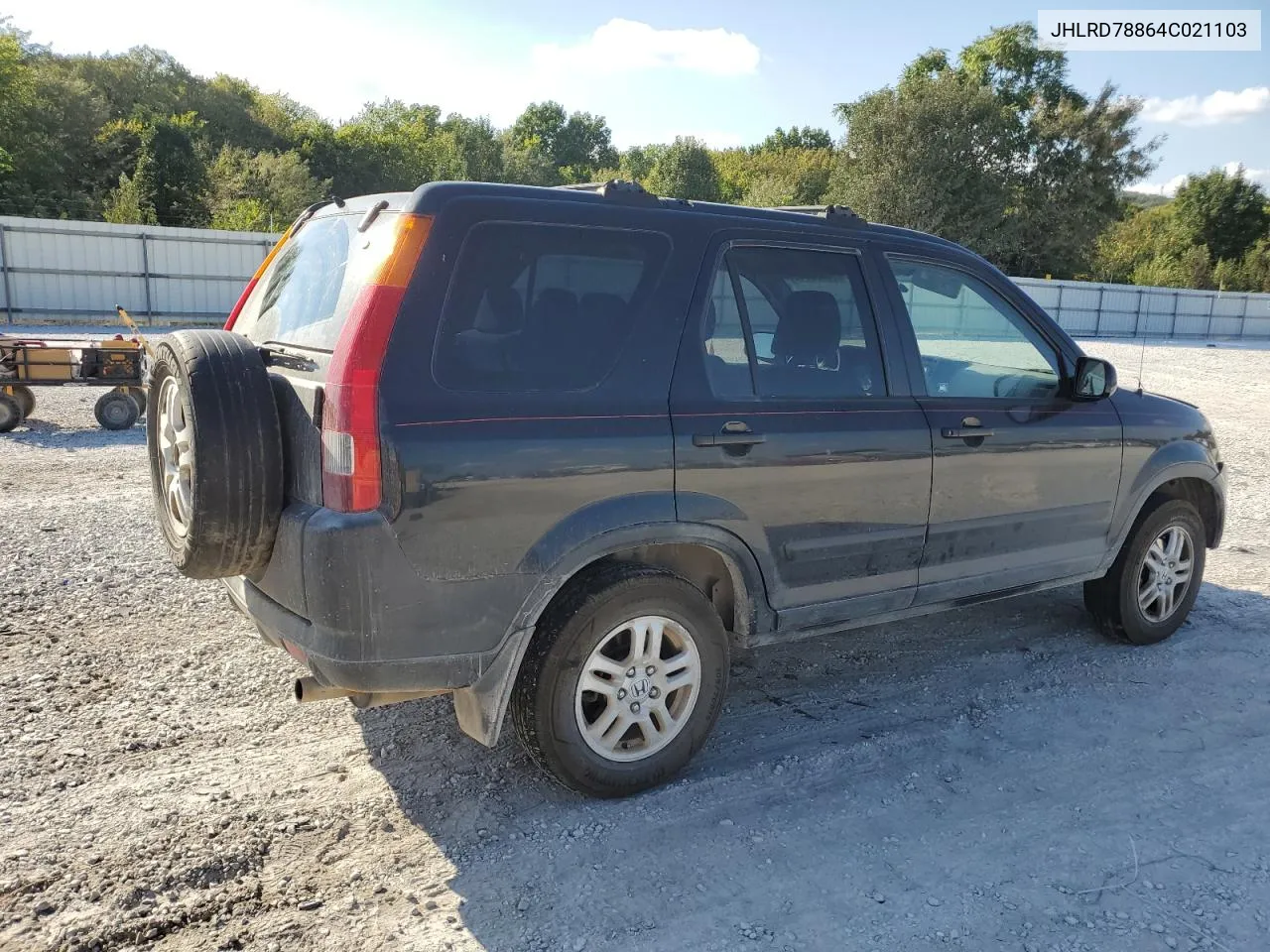 JHLRD78864C021103 2004 Honda Cr-V Ex