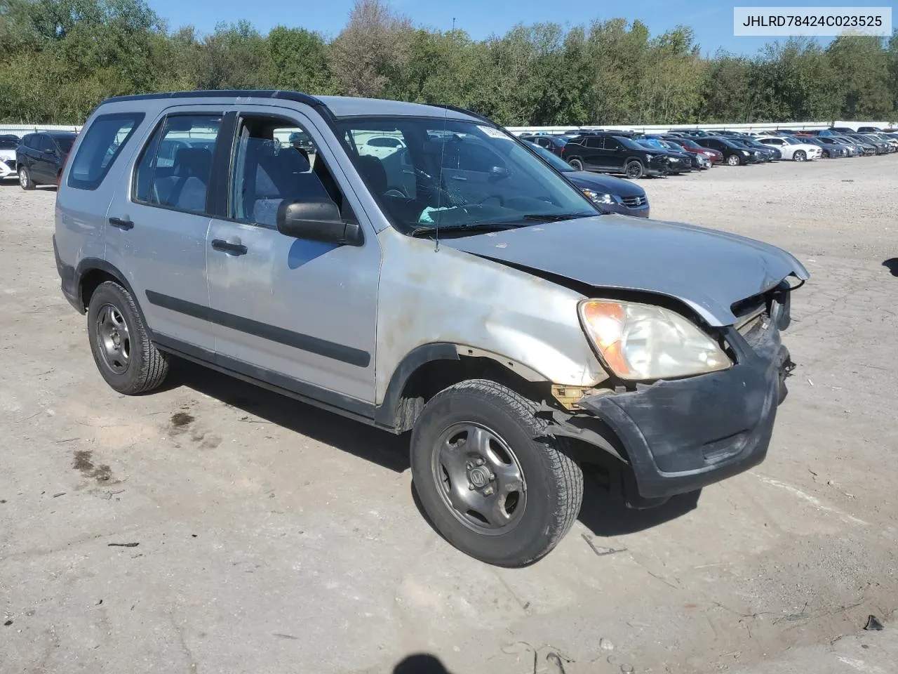 2004 Honda Cr-V Lx VIN: JHLRD78424C023525 Lot: 72879654