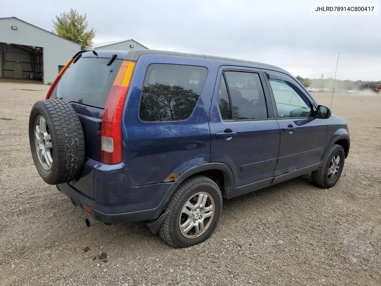 2004 Honda Cr-V Ex VIN: JHLRD78914C800417 Lot: 73510694