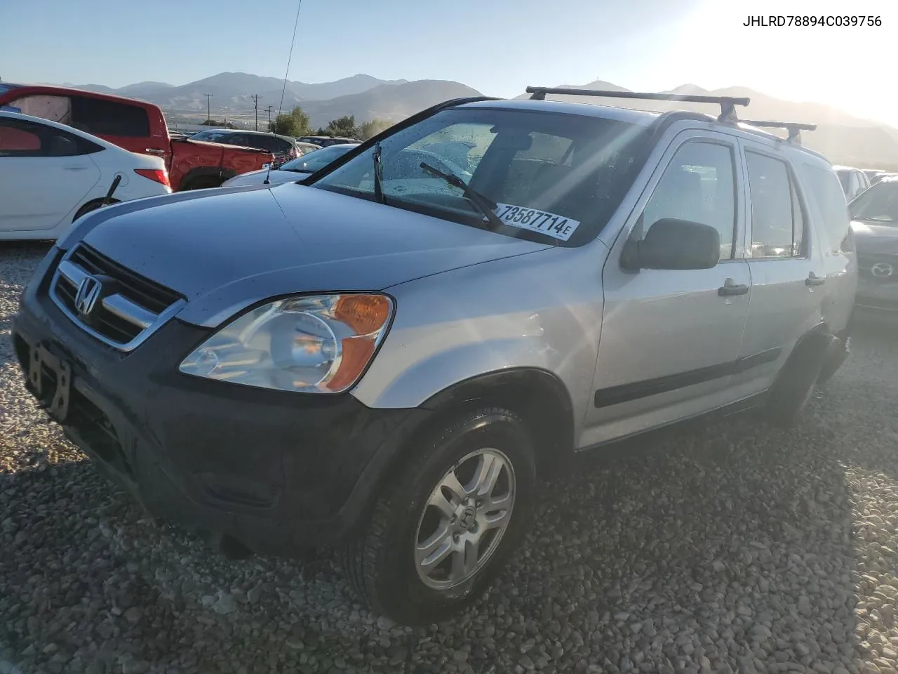 2004 Honda Cr-V Ex VIN: JHLRD78894C039756 Lot: 73587714