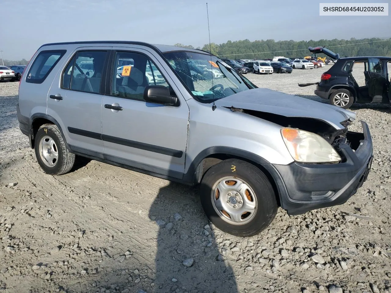 2004 Honda Cr-V Lx VIN: SHSRD68454U203052 Lot: 73723074