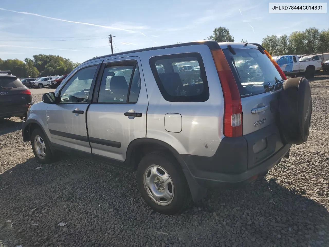 2004 Honda Cr-V Lx VIN: JHLRD78444C014891 Lot: 73815914