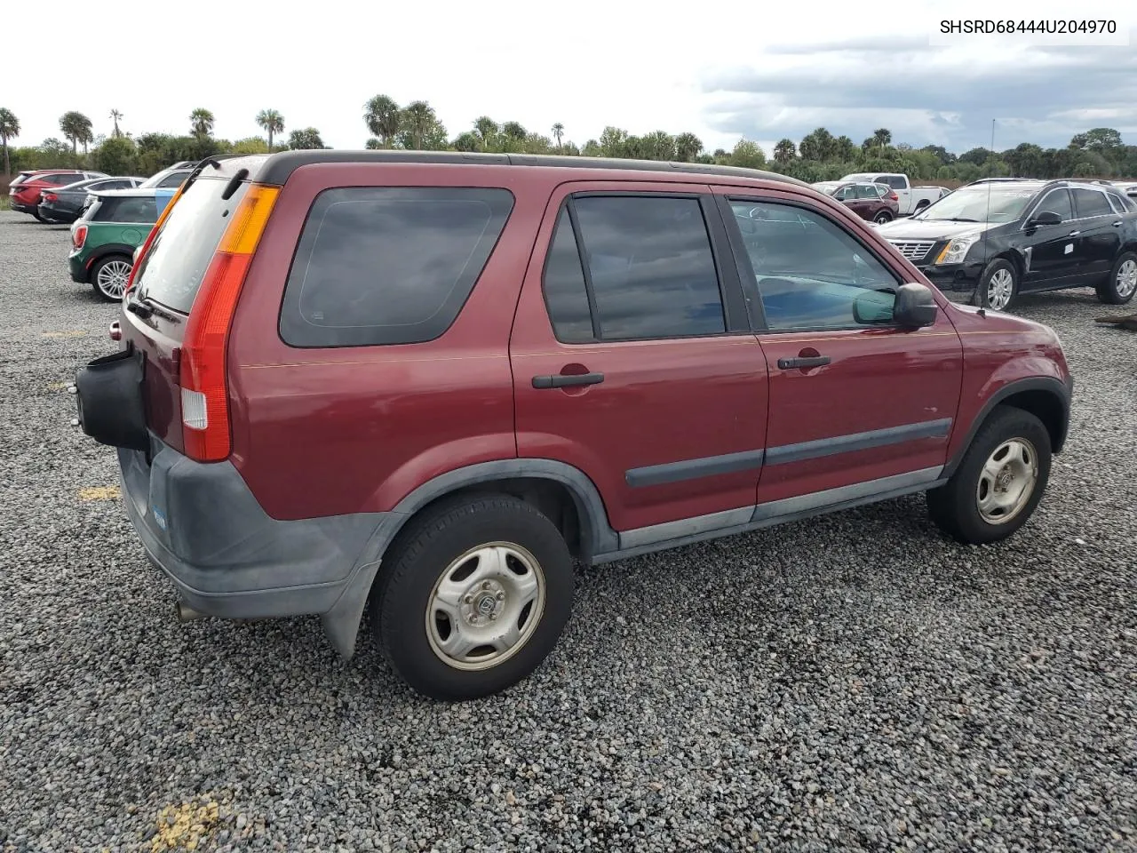 2004 Honda Cr-V Lx VIN: SHSRD68444U204970 Lot: 74054124