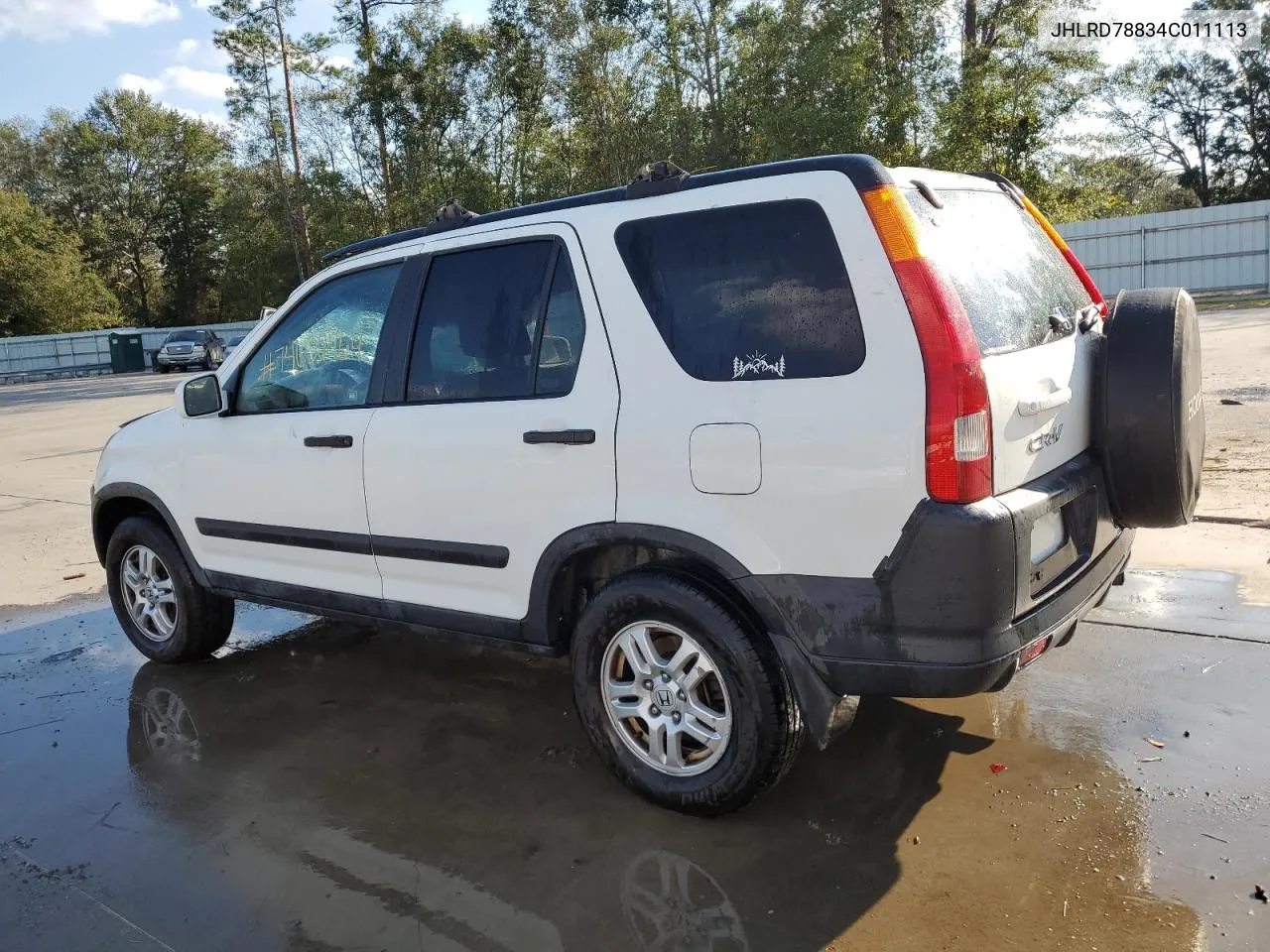 2004 Honda Cr-V Ex VIN: JHLRD78834C011113 Lot: 74632764