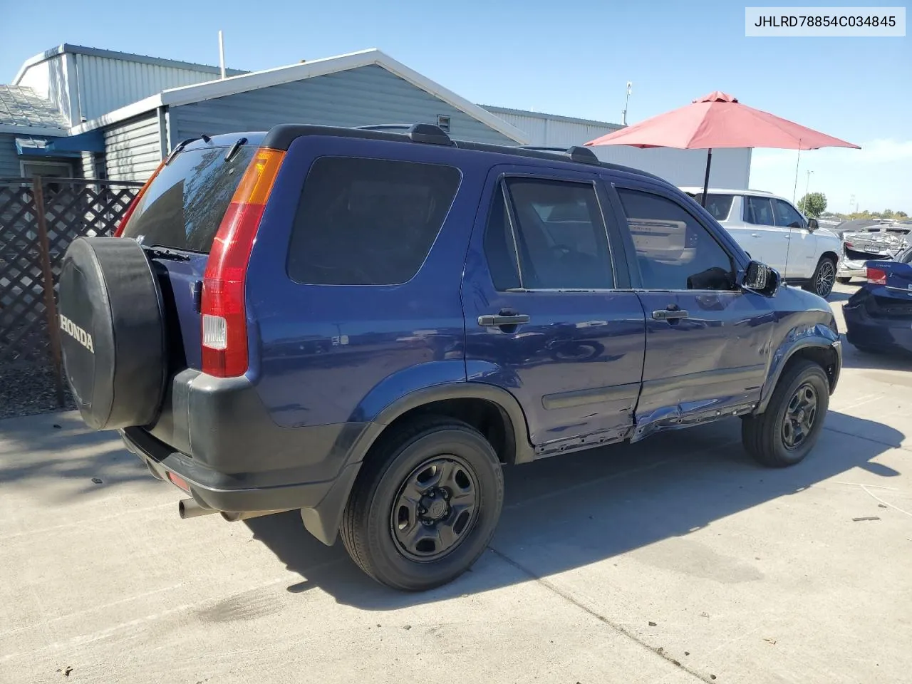 2004 Honda Cr-V Ex VIN: JHLRD78854C034845 Lot: 74736284