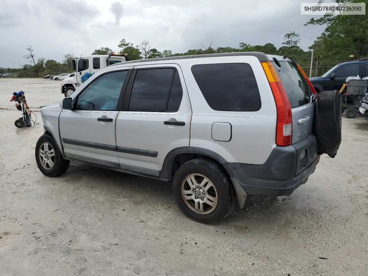 2004 Honda Cr-V Ex VIN: SHSRD78824U236390 Lot: 75028714