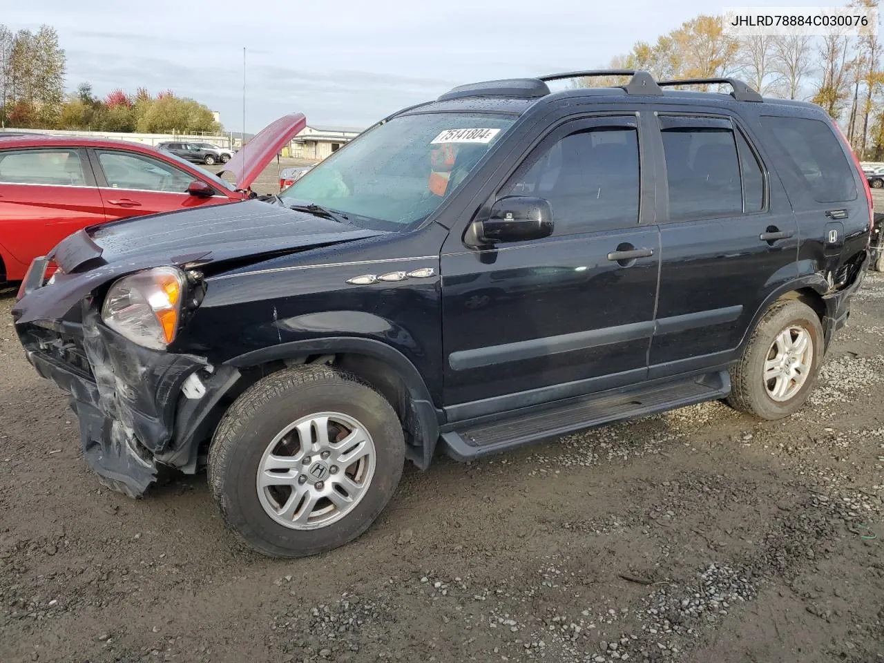 JHLRD78884C030076 2004 Honda Cr-V Ex