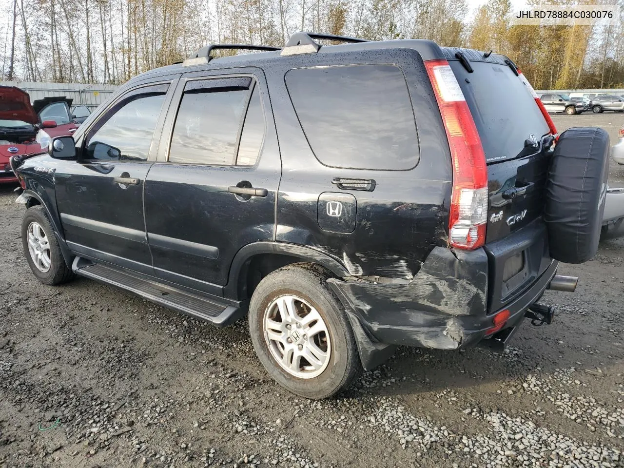 JHLRD78884C030076 2004 Honda Cr-V Ex