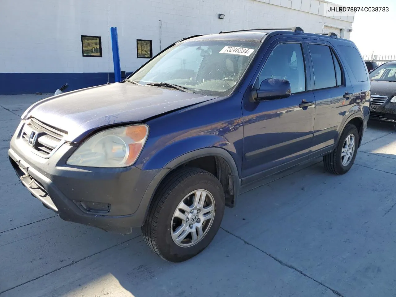 2004 Honda Cr-V Ex VIN: JHLRD78874C038783 Lot: 75246234