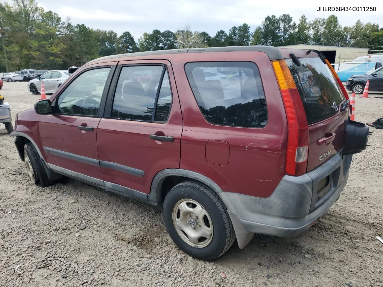 2004 Honda Cr-V Lx VIN: JHLRD68434C011250 Lot: 75272874