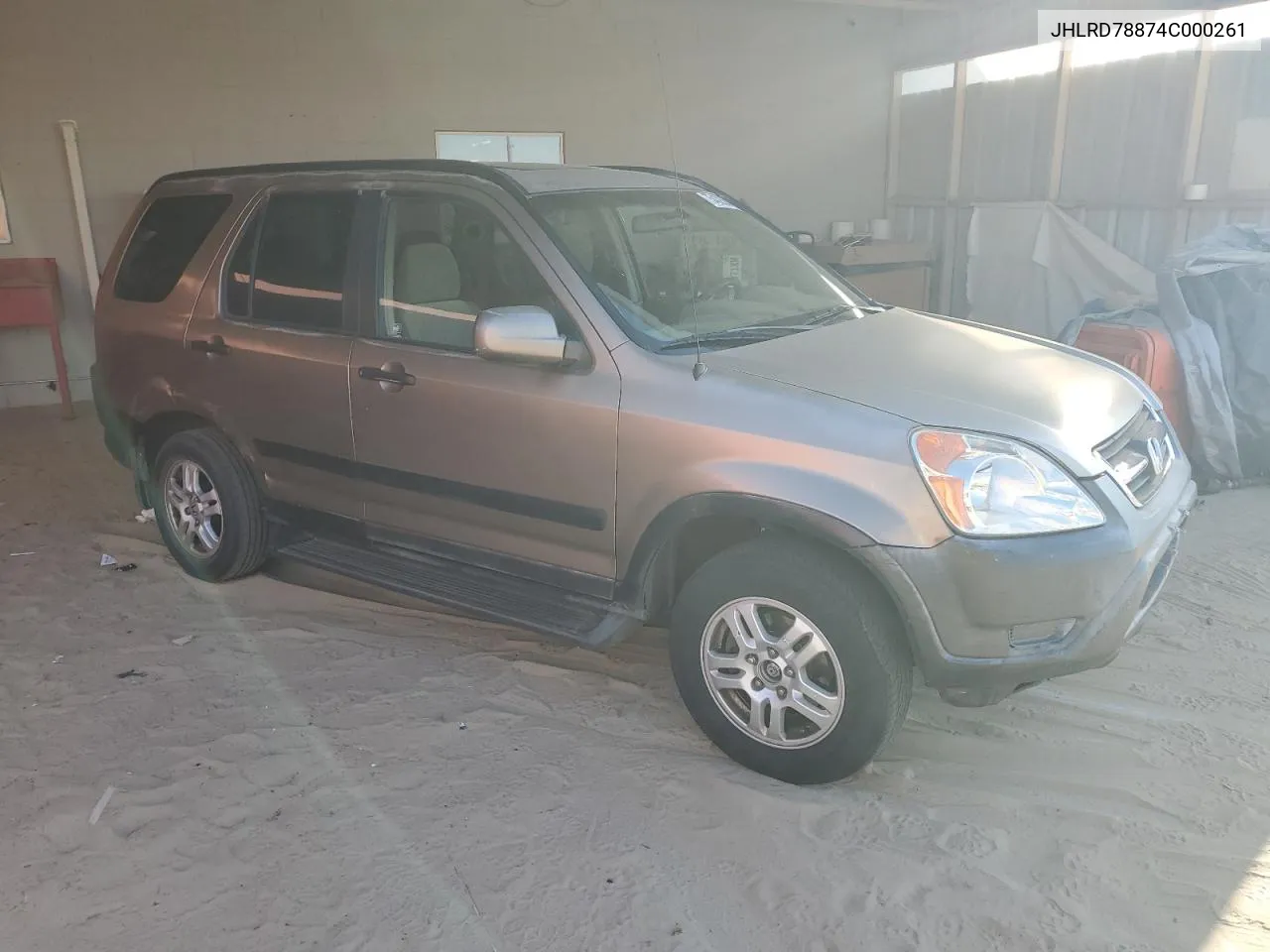 2004 Honda Cr-V Ex VIN: JHLRD78874C000261 Lot: 75432564