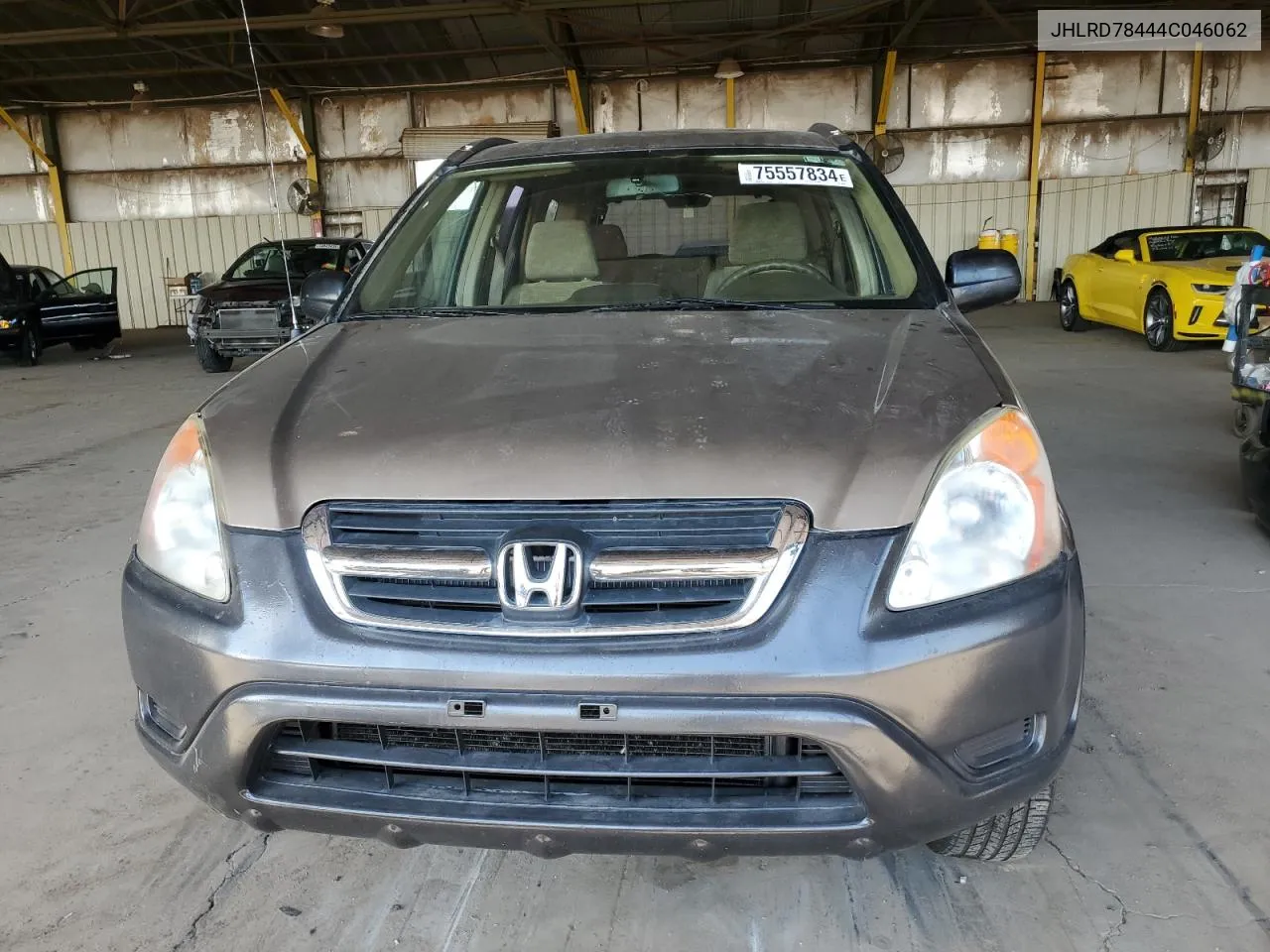 2004 Honda Cr-V Lx VIN: JHLRD78444C046062 Lot: 75557834