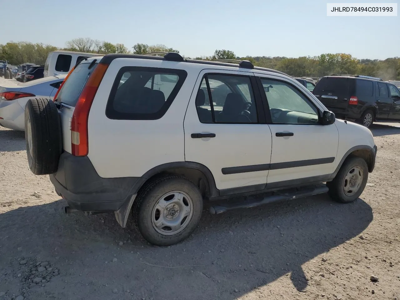 2004 Honda Cr-V Lx VIN: JHLRD78494C031993 Lot: 75672304