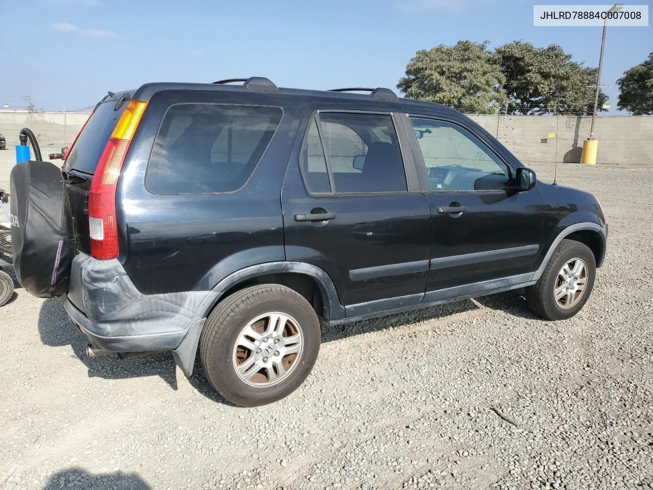 2004 Honda Cr-V Ex VIN: JHLRD78884C007008 Lot: 75739524