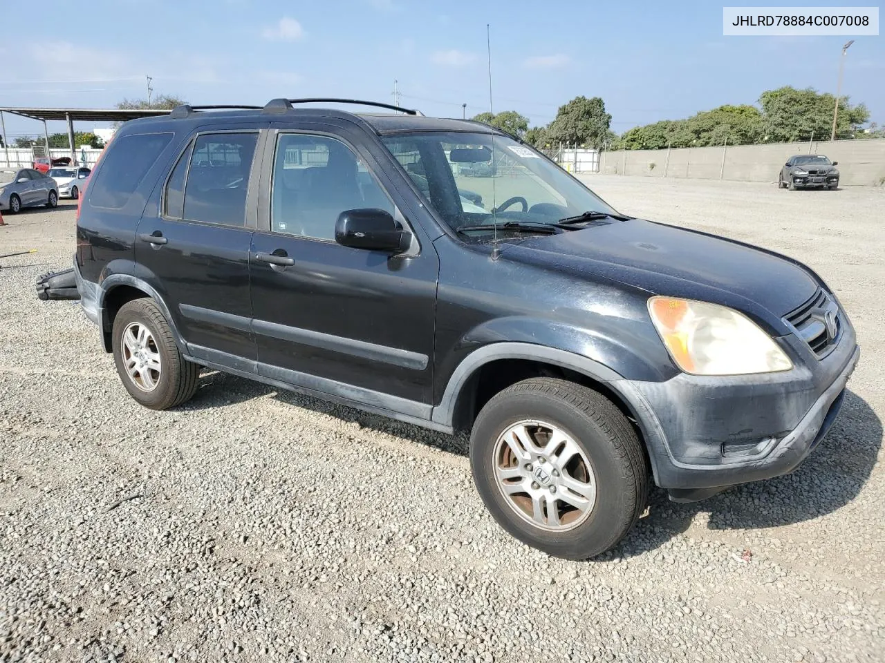 2004 Honda Cr-V Ex VIN: JHLRD78884C007008 Lot: 75739524